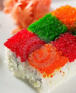 Perbedaan Antara Tabiko dan Ikura pada Sushi